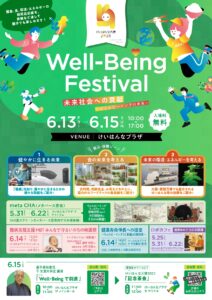 6月13日(金)～15日(日) けいはんな万博2025「ウェルビーイングフェスティバル」